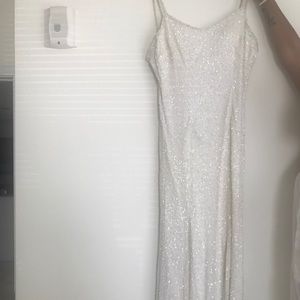White Shimmery Gown